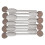 10pcs Texture Tool Sets for Clay Art, Single / Double, Clay Texture Rolling Gadget, Emboss Plaids Hand Rollers 3