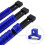 3 PCS Socket Organizer 1/2 3/8 1/4 Inch Drive Socket Rail Holders Heavy Duty Socket Racks Black 3