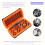 Magnetic Ratchet Screwdriver Set, Precision Bits, Non-Slip Handle, Repair Tool Kit for Electronics Car 6