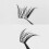 (01) Long-Lasting Black Glue-on Fake Lashes 1