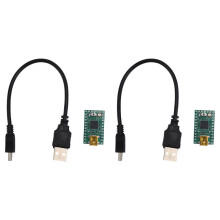 2X Teensy 2.0 Płytka Rozwojowa USB AVR ATMEGA32U4 Płytka RozszerzająCa z Kablem do Transmisji Danych dla