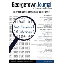 Georgetown Journal of International Affairs International Engagement o