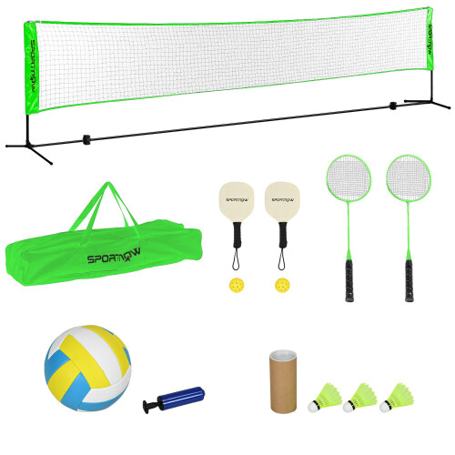 Conjunto de Bádminton Bicolor 510 x 103 x 155 cm