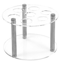 Flavor Cartridge Holder for Cirkul, Contains 6 Flavor Cartridge Acrylic Storage Rack Organizer Support Shelf