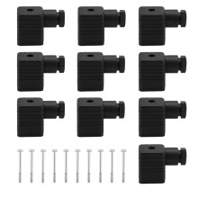 DIN 43650 Form A Solenoid Valve Connector DIN Valve Field Attachable Connector for Hydraulic Pneumatic for Hirschmann