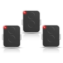 3pcs 2 Channels 433.92MHz Rolling Code Gate Remote Control - Replacement for ON1E,ON2E,ON4E -for Gate and Garage Engines