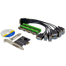 ST345 PCIe 17V358 8S Industrial RS422/RS485 Multi-Function Convenient and Practical Portable Control Card