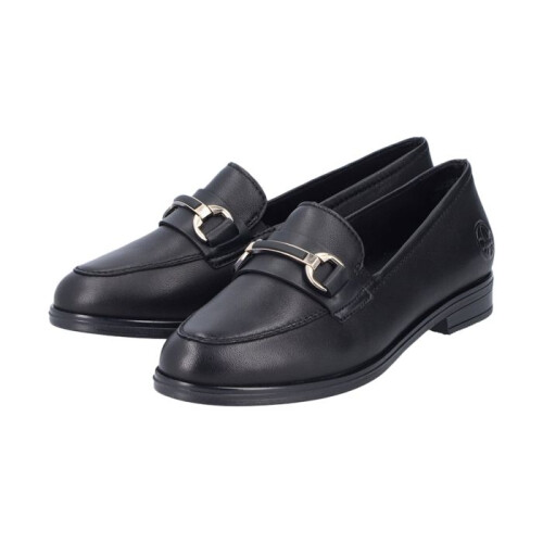 Rieker Mocassin Cuir Rieker Turin - Noir 2