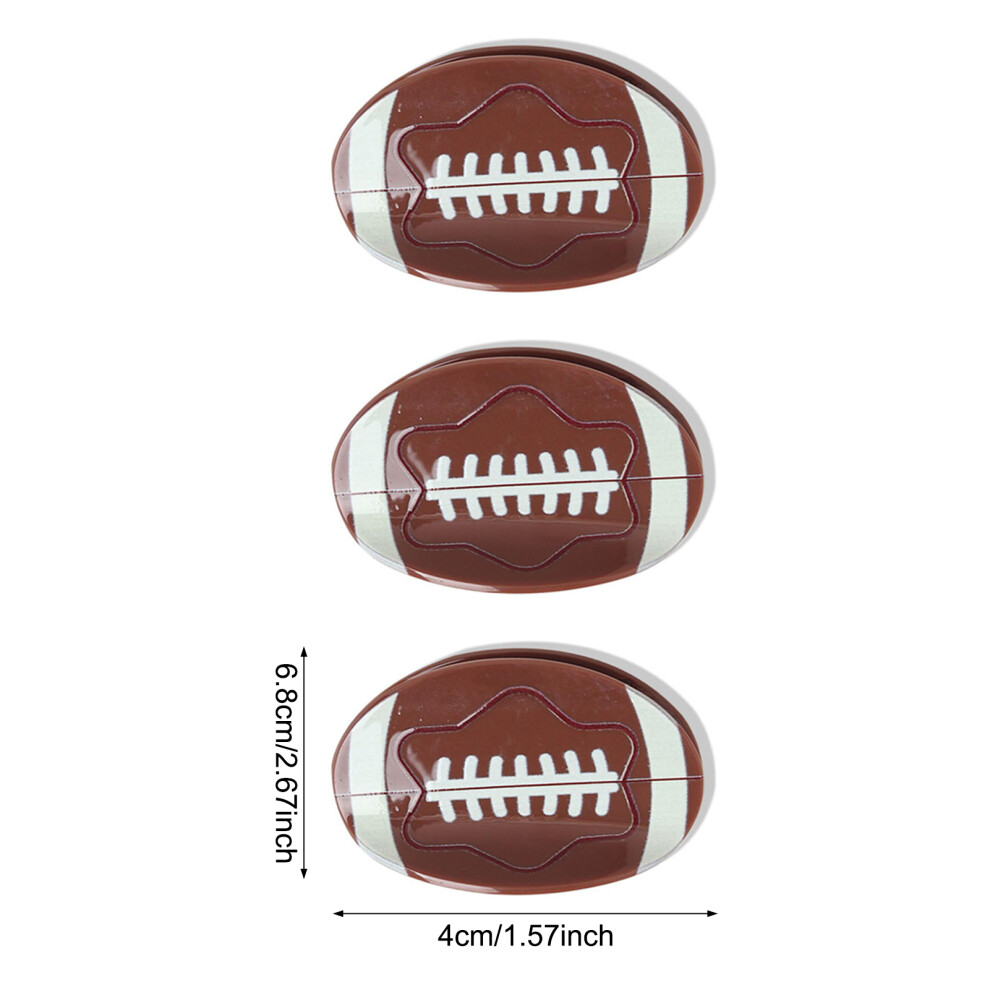 Hue-Grain 3Pcs Shark Hair Clips For Women Girls