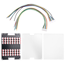 16S 5.5A Ternary Lithium Lifepo4 LTO Lithium Battery Protection Board Active Equalizer Balancer Board BMS with Case