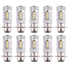 10X H6 Headlight LED Light Bulbs 12V White 80W Fog Light Bulb Auto Indicator Lamp 6000K Auto LED Parking