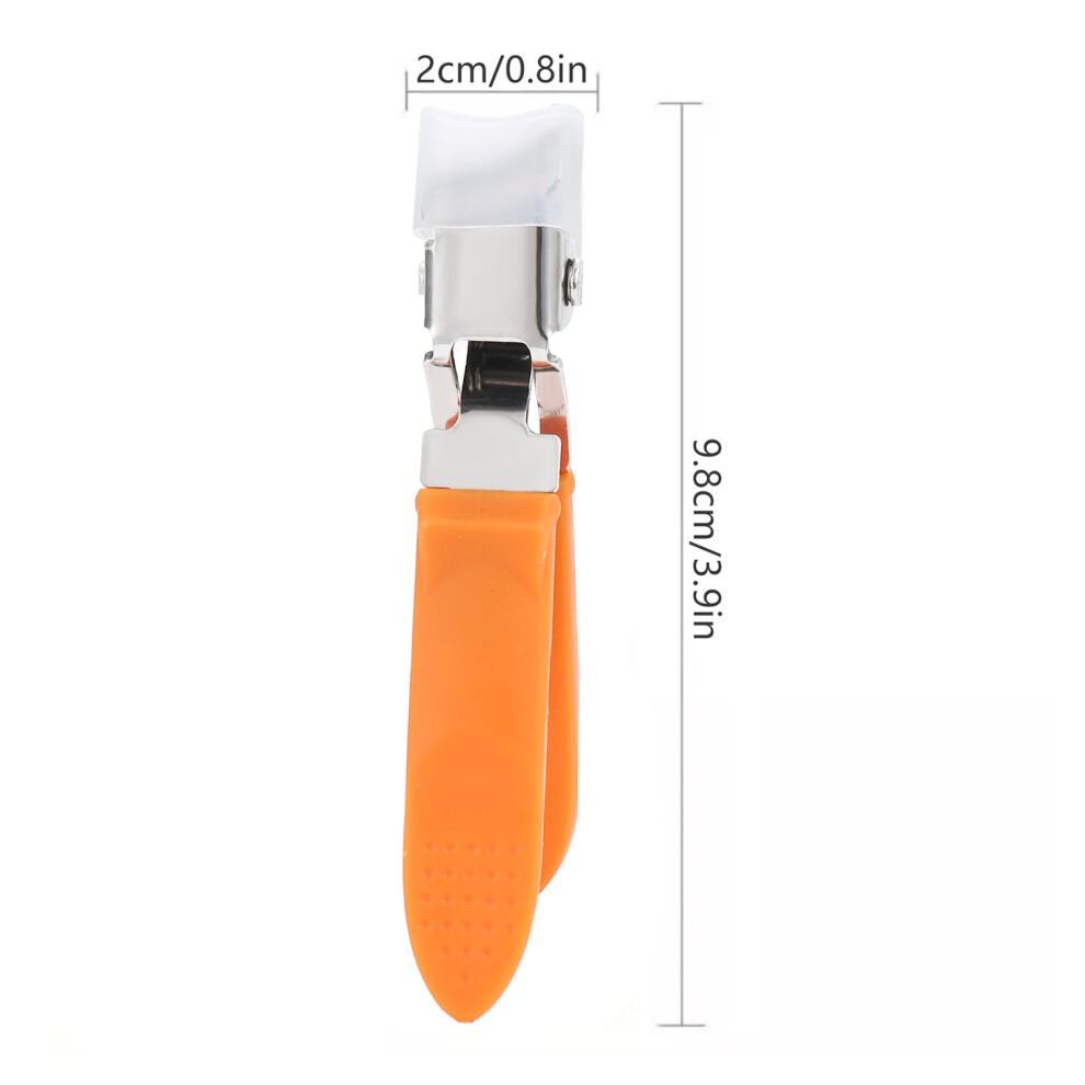 Hue-Grain (Yellow) Senior Nail Clipper With Wide Jaw - 50 Char