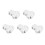 500Pcs  Paper Box Nice  Box Packaging Box Small Size-White 1