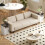 Homcom Mesas Auxiliare Blanco 40 x 35 x 60 cm 2