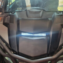 Hood Scoop Light Front Auxiliary Spot Light for RMAX2/RMAX4 1000 2021-2025