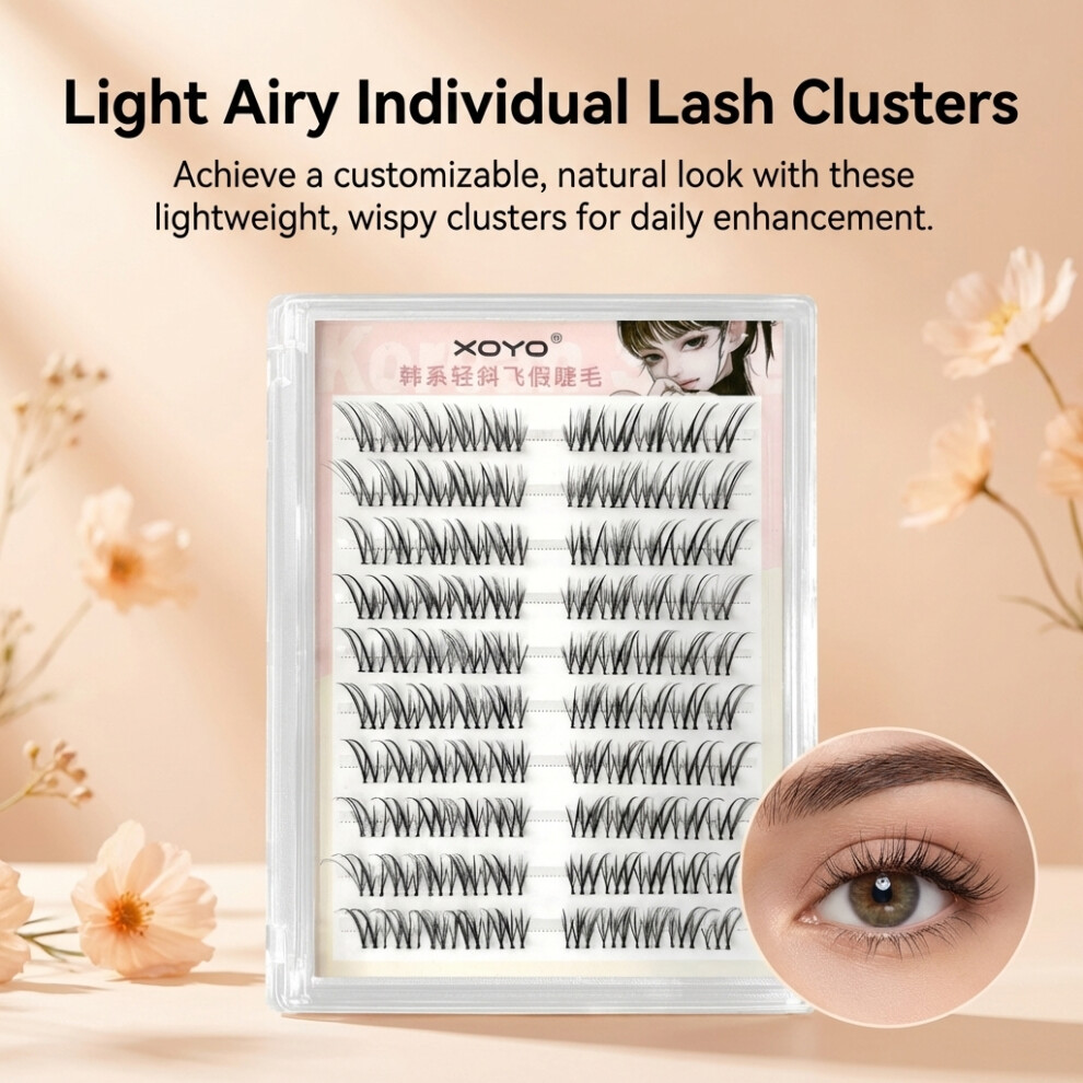 Dcph-Clothing Fox V-Shape Falsies Lightweight Flutter Lashes