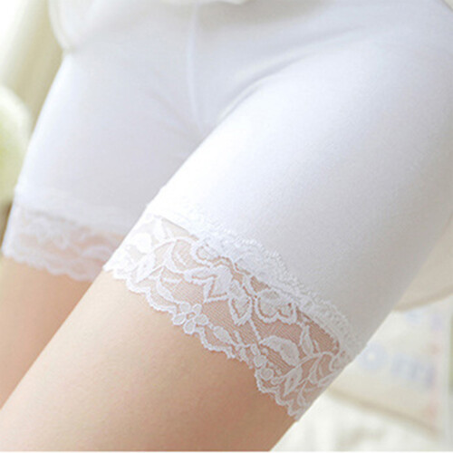 (White) Women\'s Summer Lace Shorts - Soft & Comfy 2