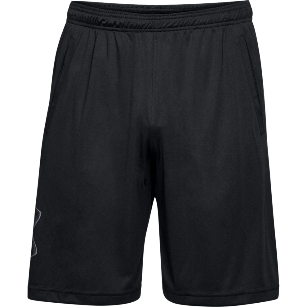 Under Armour (S, Black/Light Graphite) Mens Tech Shorts