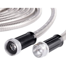 Metal Short Garden Hose 3ft Connectors, Drainage Hose for Dehumidifier High Pressure Bib Reel Extender