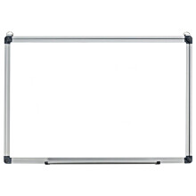 Magnetic Whiteboard Kids Desk Set (2-Piece) – Aluminium Whiteboard & LED Desk with Book Stand