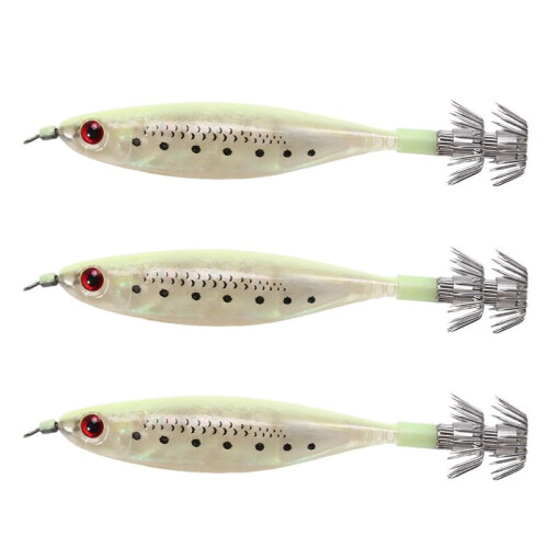 Five-Color Deep-Sea Squid Bait Bait Suitable for All Waters Octopus Squid Hook Simulation Bait