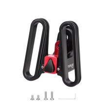 LITEPLUS Folding Bike Bag Block Bracket for Front Bag for Neo Block Quick Release Front Carrier Block Black