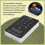 Anti-Copy Encrypted Standalone Access Controller 125Khz ID Access Control Keypad Digit Panel Card Reader for Door Lock 5