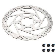 For G2/G4 Electric Scooter 160MM Disc Brake Rotor 6 Holes Stainless Steel Brake Disc with Screws