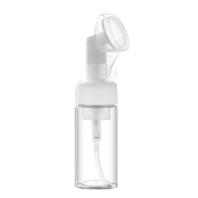 Tryck på Silikonborsthuvudet Skumflaska Mousse Skummande Intensiv Rengöring Makeup Sub-Bottle (200ml)