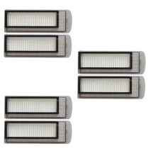 Ersättnings Hepa-Filter för J1 YJCC001-1 Robotdammsugare Tillbehör Rengöringsdelar Sopmaskin, 6 St
