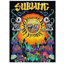 Hängande Tyg för Svamp Psykedelisk Hippie Sovrum Hem Färgglad Gobeläng Dekoration Bakgrund