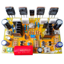 Single Channel 200W Dual Parallel High Voltage HIFI K2967 Discrete FET High Power Mono Amplifier Board for Onsemi