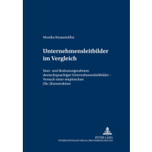 Unternehmensleitbilder im Vergleich Sinn und Bedeutungsrahmen deutschs