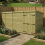 17 x 7 Pent Shed Tanalised (Double Door, No Windows) 1