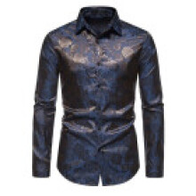 (Blue,5XL)Modische Streetwear Strickjacke mit 3D-Druck für junge Erwachsene Urban Wear Style