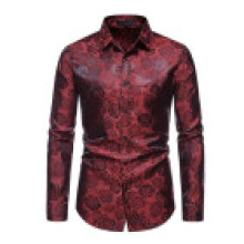 (Red,L)Fashionable Streetwear Cardigan With 3d Print For Young Adult Urban Style Wear