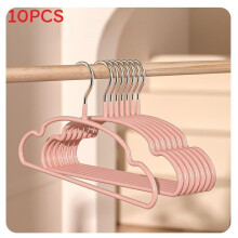 (Pink)Cloud Baby Clothes Hangers Pack Of Ten Durable Iron Hangers For Nursery And Home Use Wardrobe