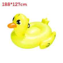 (Yellow Duck)Baby Water Ride Animal Toy Durable Plastic Family Water Materials Activities