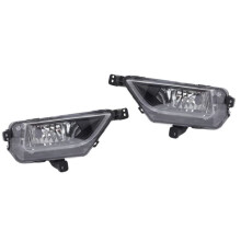 1Pair Car Front Bumper Fog Lights Assembly Driving Lamp Foglight with Bulb for Great Wall Wingle 6 Wingle6