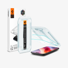 Spigen iPhone 17 Air Glas.tR EZ Fit Screen Protector, 2-pack - Transparent