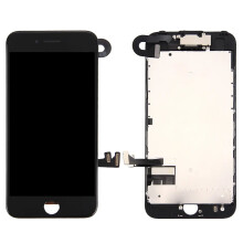 iPhone 8/SE 2020, kompletny wyświetlacz z częściami - czarny