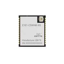 ESP32-C5 2,4-GHz- und 5,8-GHz-Dualband-Wi-Fi-6-Modul mit 6.0, 20 DBm, 8 MB Flash-Speicher, Drahtloses Kommunikationsmodul E101-C5WN8-XS