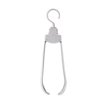 (Gray)Modern Folding Clothes Hanger With Wide Shoulder For Laundry Room Bedroom And