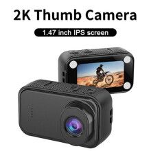 SP02 -Daumen-Actionkamera, 2K, Tragbare Magnetische Sportkamera, 1,47 Zoll, Tragbarer Videorekorder für Outdoor-Aktivitäten A