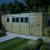 17 x 7 Pent Shed Tanalised (Single Door, With Windows) 3