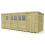 17 x 7 Pent Shed Tanalised (Single Door, With Windows) 2
