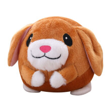 Active Moving Pet Plush Interactive Dog Toys, Moving Dog Toy, Washable Cartoon Pig Plush Sound Electronic Dog Toy H