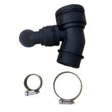 Conector de Manguera de Refrigerante del Radiador 17127535529 para X3 X4 18-2020, 2.0L, Piezas del Tubo del Depósito de Expansión del Radiador