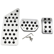 Auto LHD Brake Gas Clutch Fuel Accelerator Pedal Cover for 508 3008 for C5 C6 Car Pedals