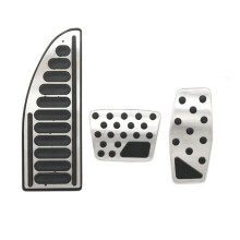 Stainless Steel Accelerator Pedal Gas Brake Pedals Cover Rest Pedals for Renegade 2015 - 2020 Compass 2017 - 2020